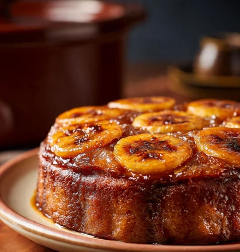 Banana Upside Down Cake