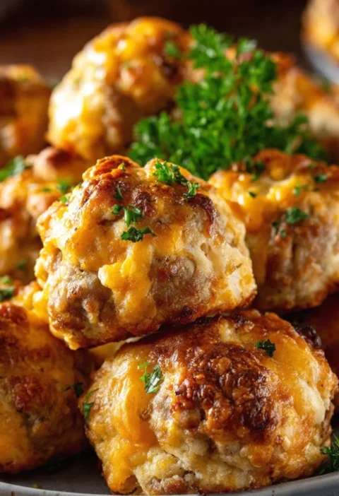Bisquick Sausage Balls