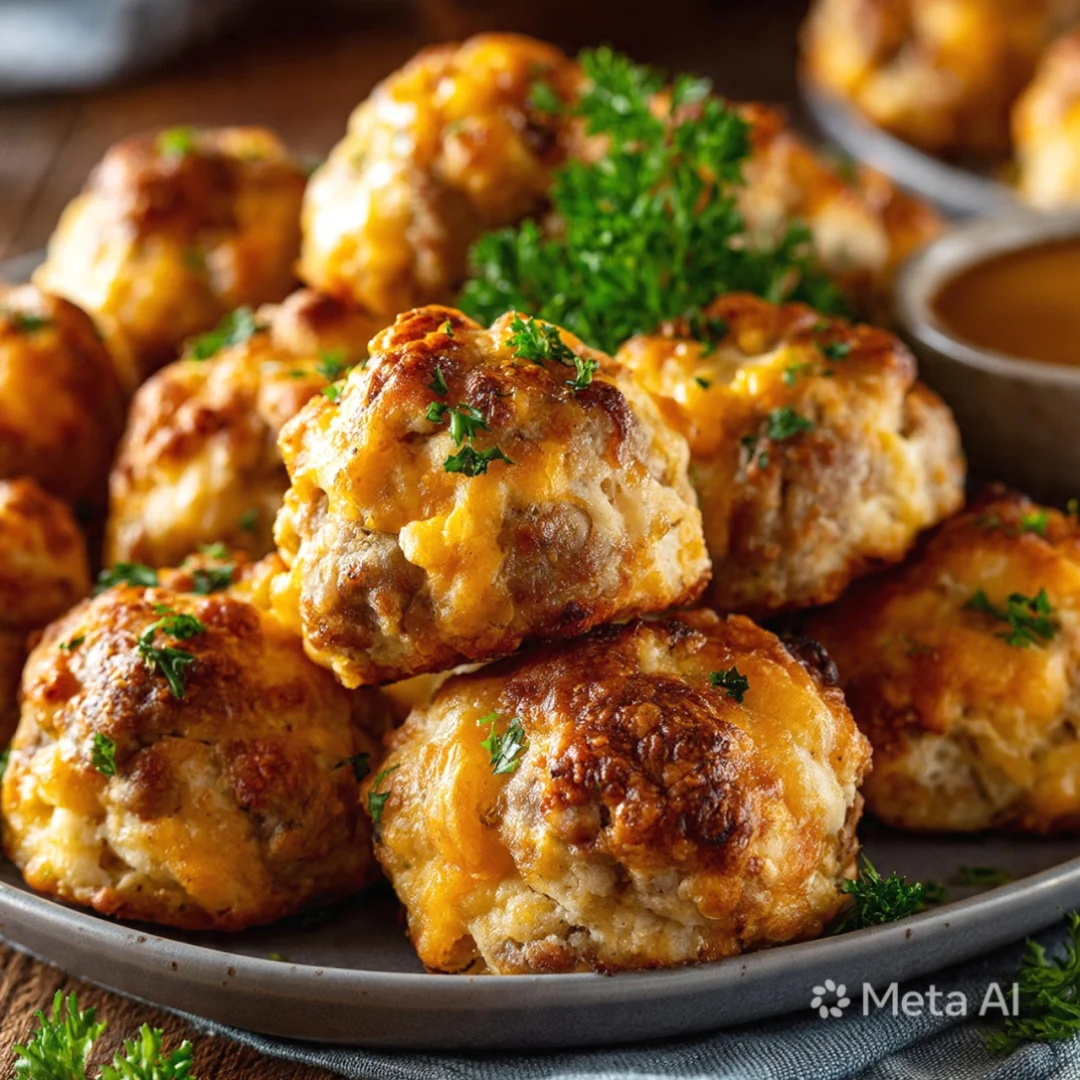 Bisquick Sausage Balls