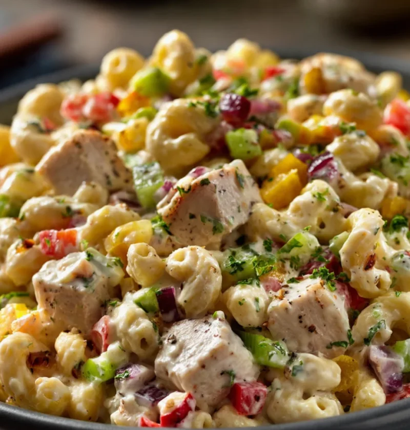 Chicken Macaroni Pasta Salad