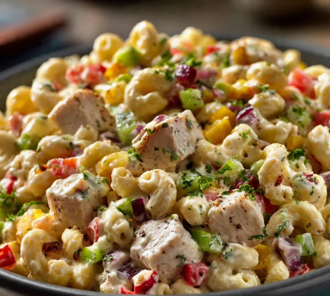 Chicken Macaroni Pasta Salad