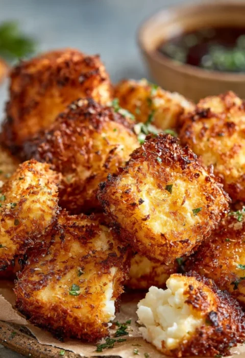Crispy Cottage Cheese Chips