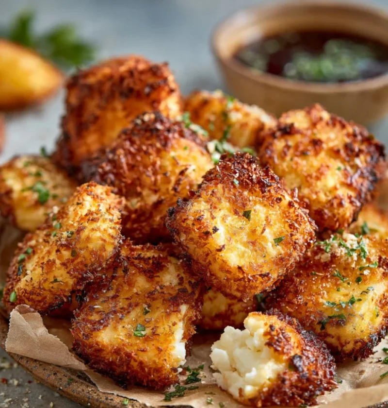 Crispy Cottage Cheese Chips