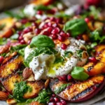Watermelon Strawberry Caprese Salad & Easy and Delicious