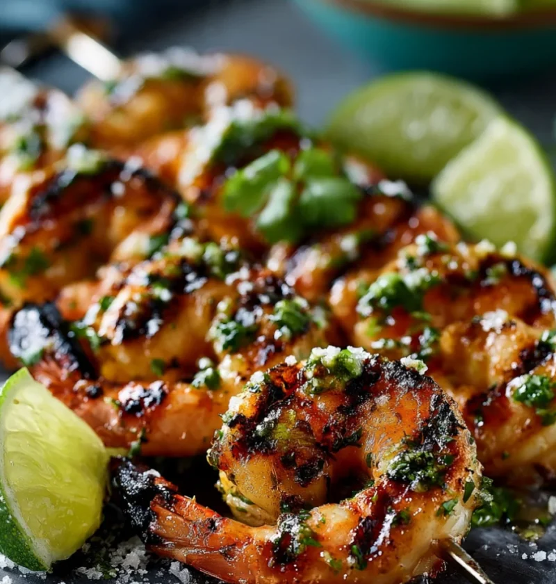 Margarita Grilled Shrimp Kabobs
