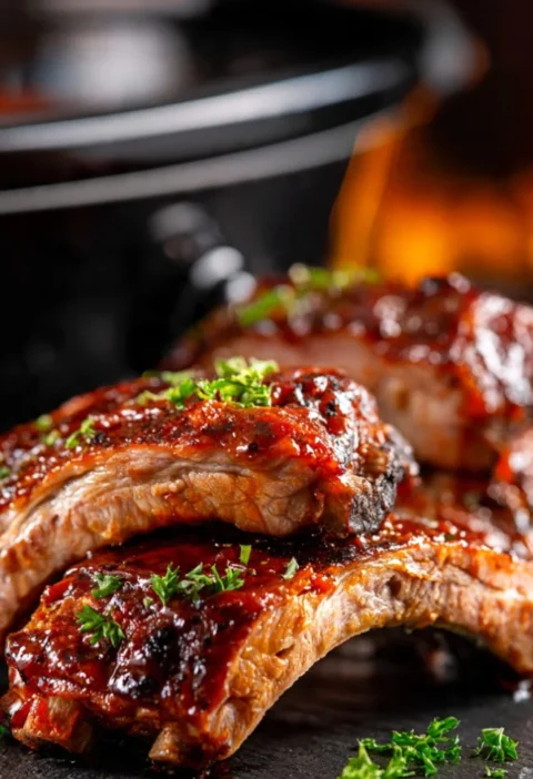 Slow Cooker Baby Back Ribs - Slow Cooker Baby Back Ribs