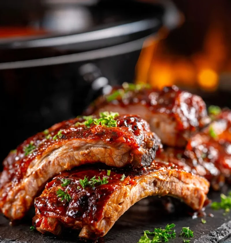 Slow Cooker Baby Back Ribs - Slow Cooker Baby Back Ribs