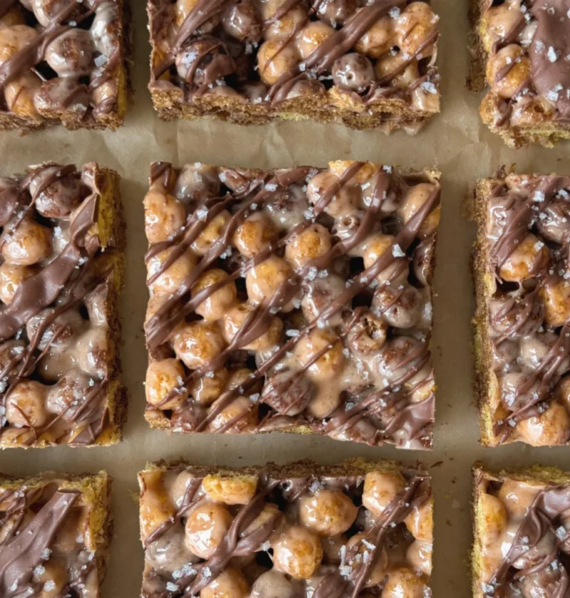 Chocolate Peanut Butter Rice Krispie Treats Recipe