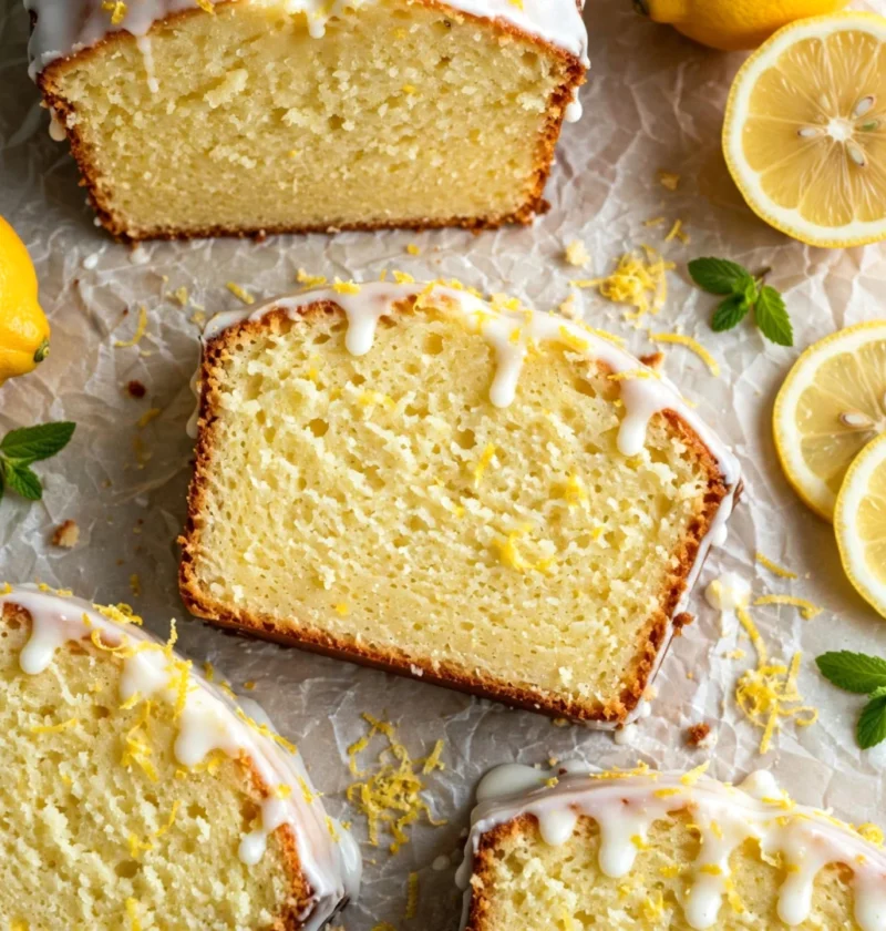 Old Fashioned Lemon Pound Cake