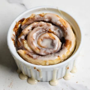 Single Serve Cinnamon Roll (Glaze without Cream Cheese)