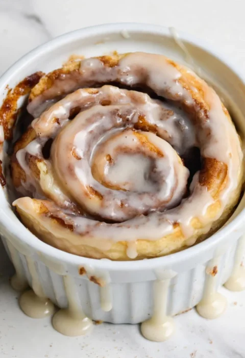 Single Serve Cinnamon Roll