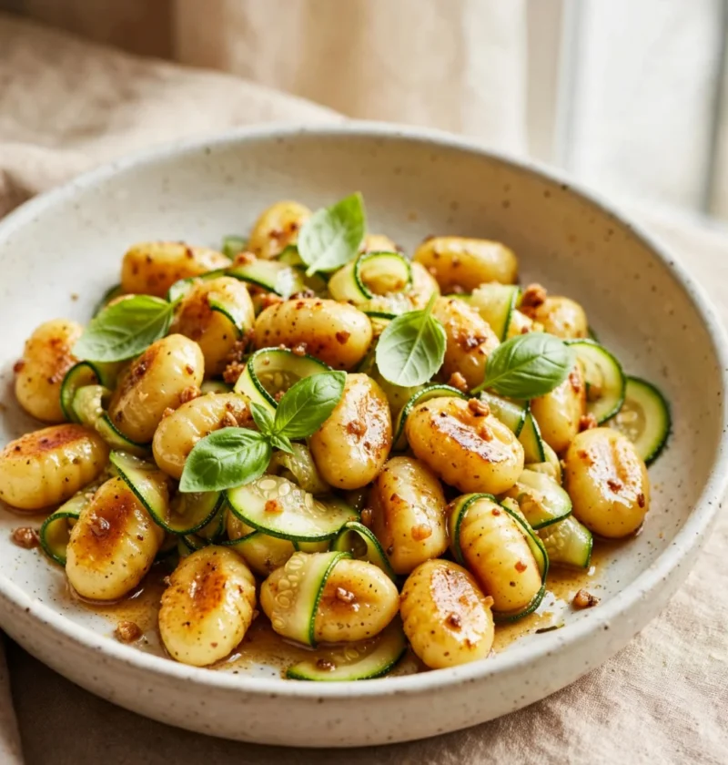 courgette gnocchi