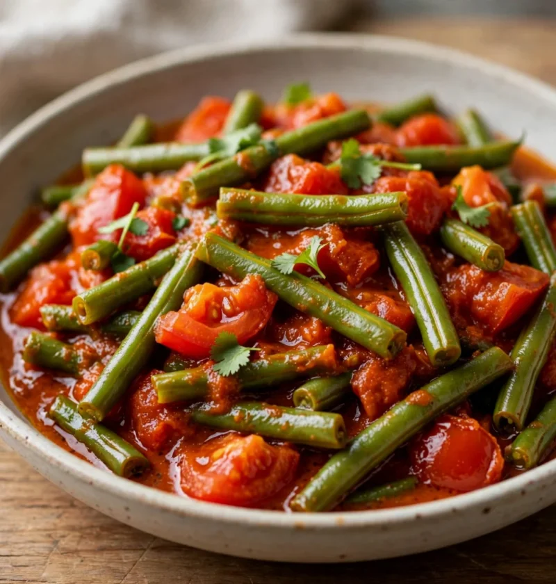 green bean curry