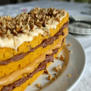 Pumpkin Walnut Cake