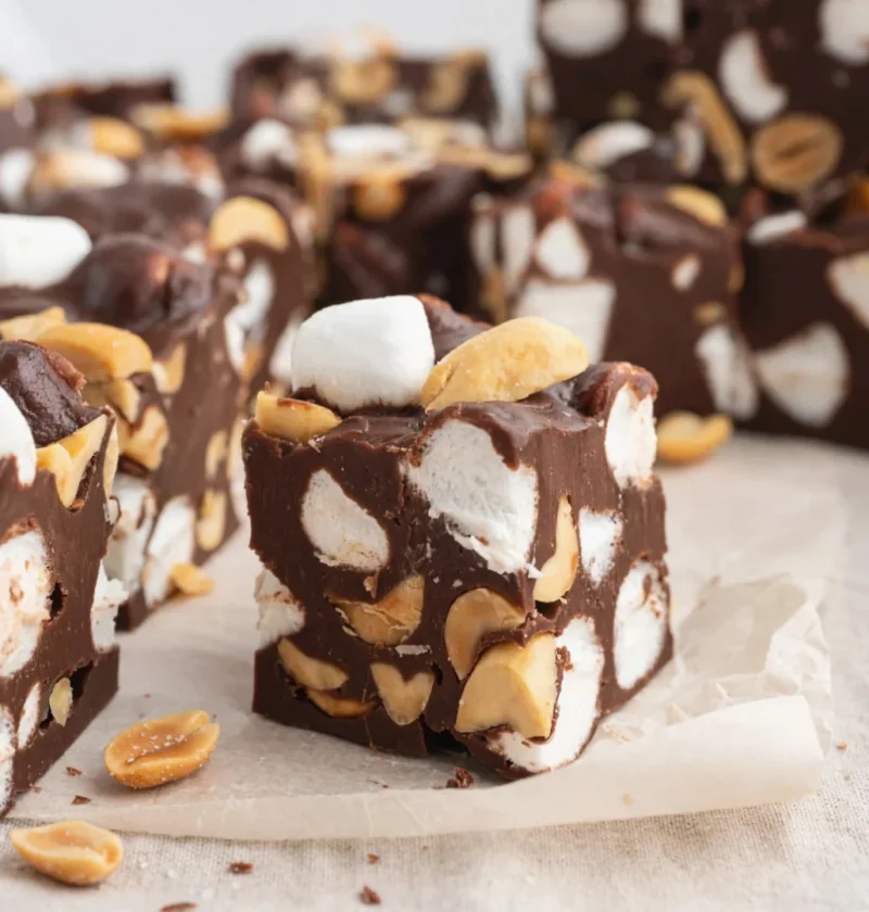Rocky Road Fudge