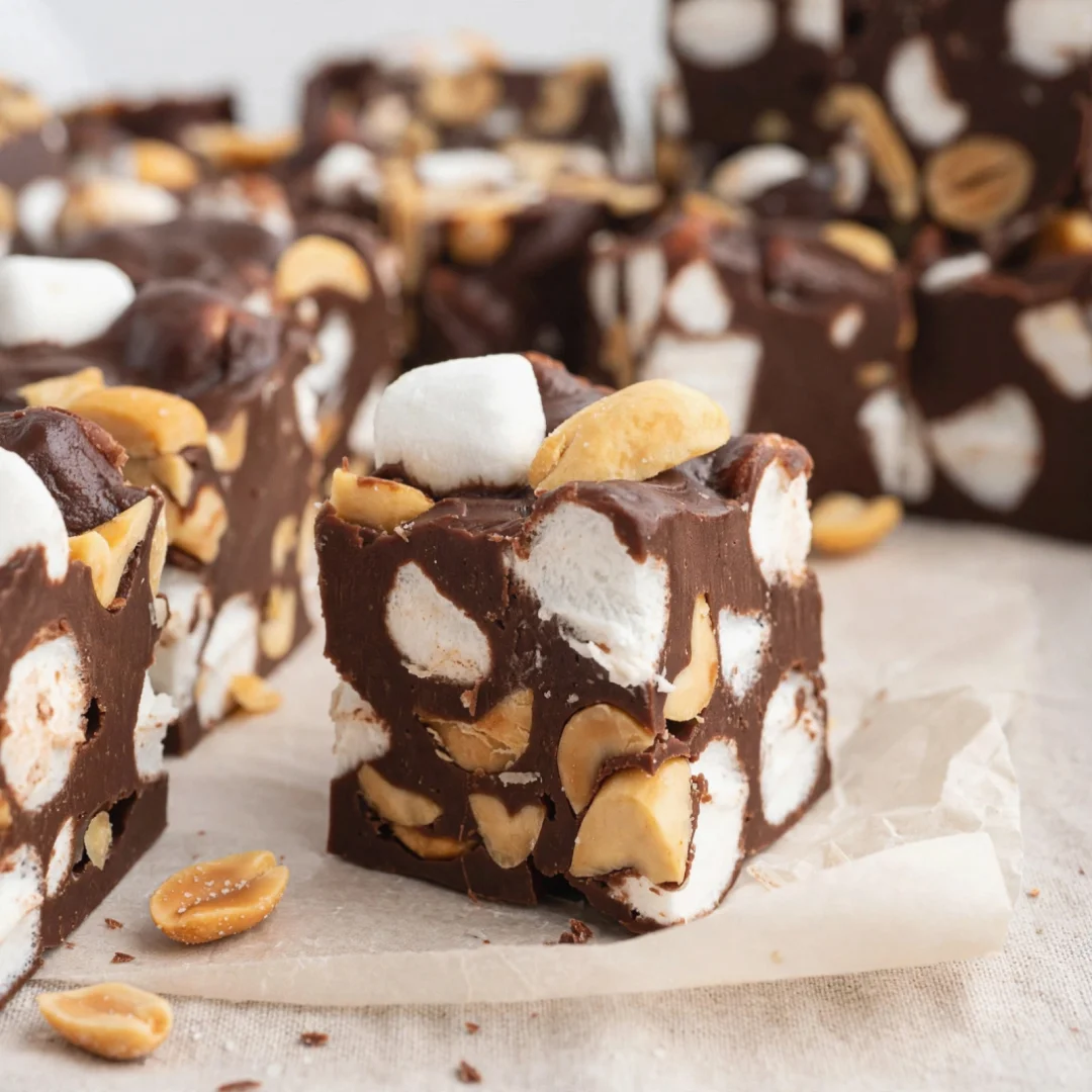 Rocky Road Fudge