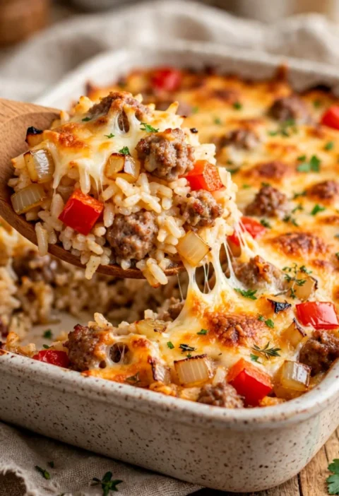 Sausage and Rice Casserole