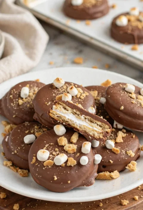 S'mores Cracker Cookies
