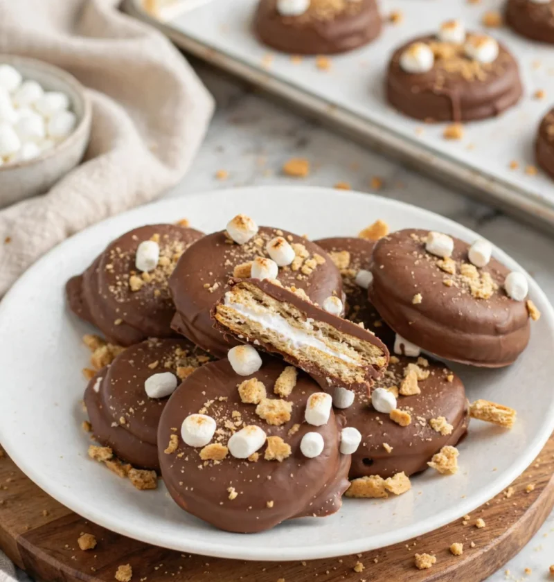S'mores Cracker Cookies