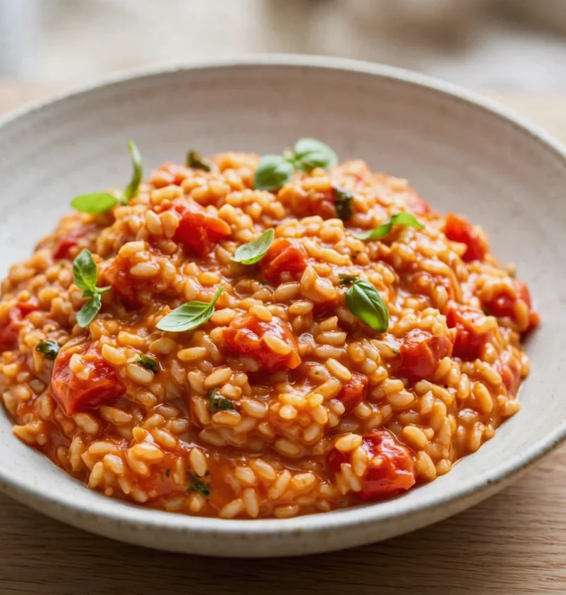 tomato risotto