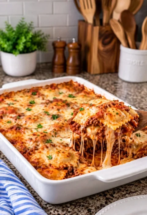 Baked Ravioli Casserole