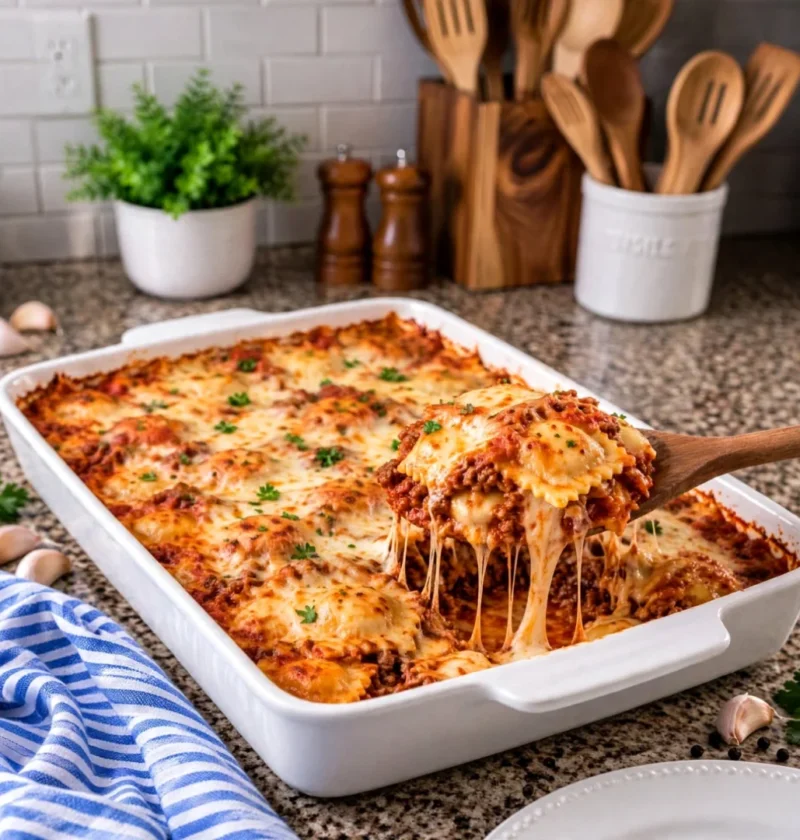Baked Ravioli Casserole