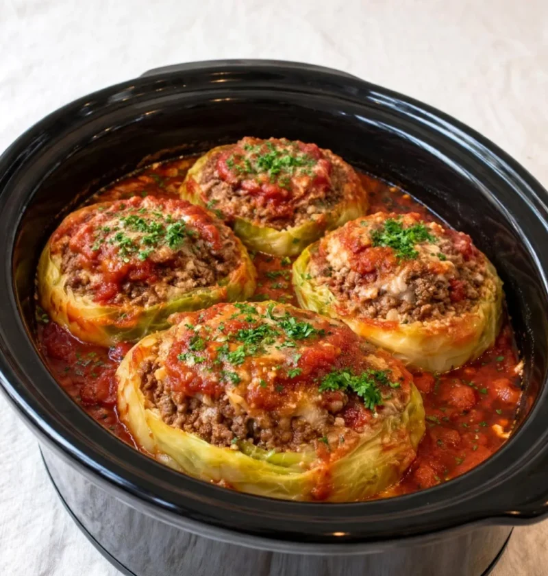 Beef Stuffed Cabbage Rings