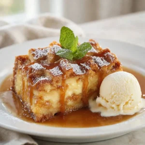 Classic New Orleans Bread Pudding: Irresistibly Cozy and Creamy