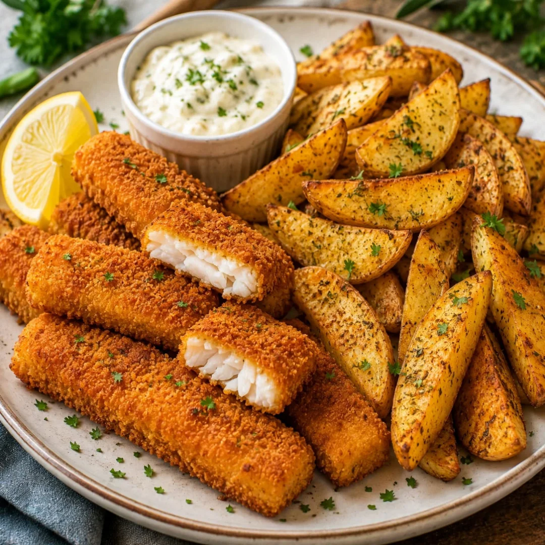 Crispy Homemade Fish Fingers