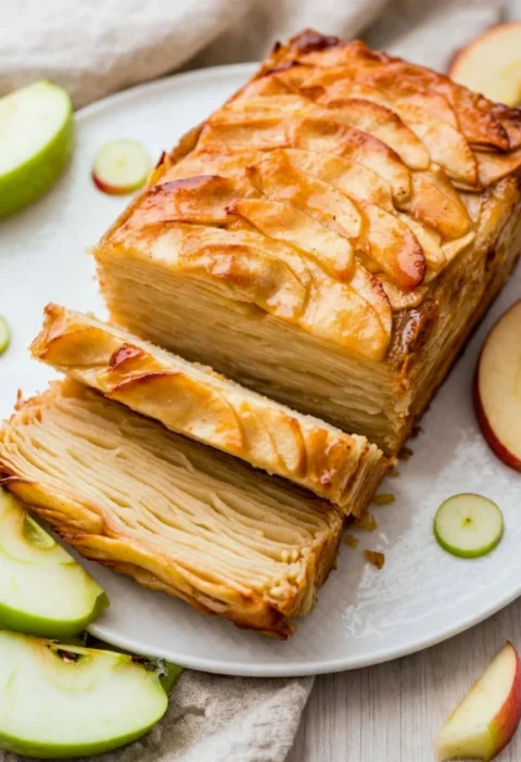 Invisible Apple Cake