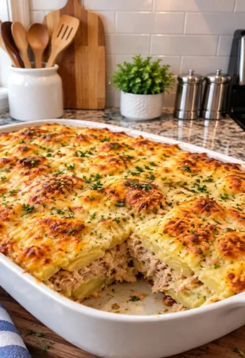 Potato Casserole with Tuna