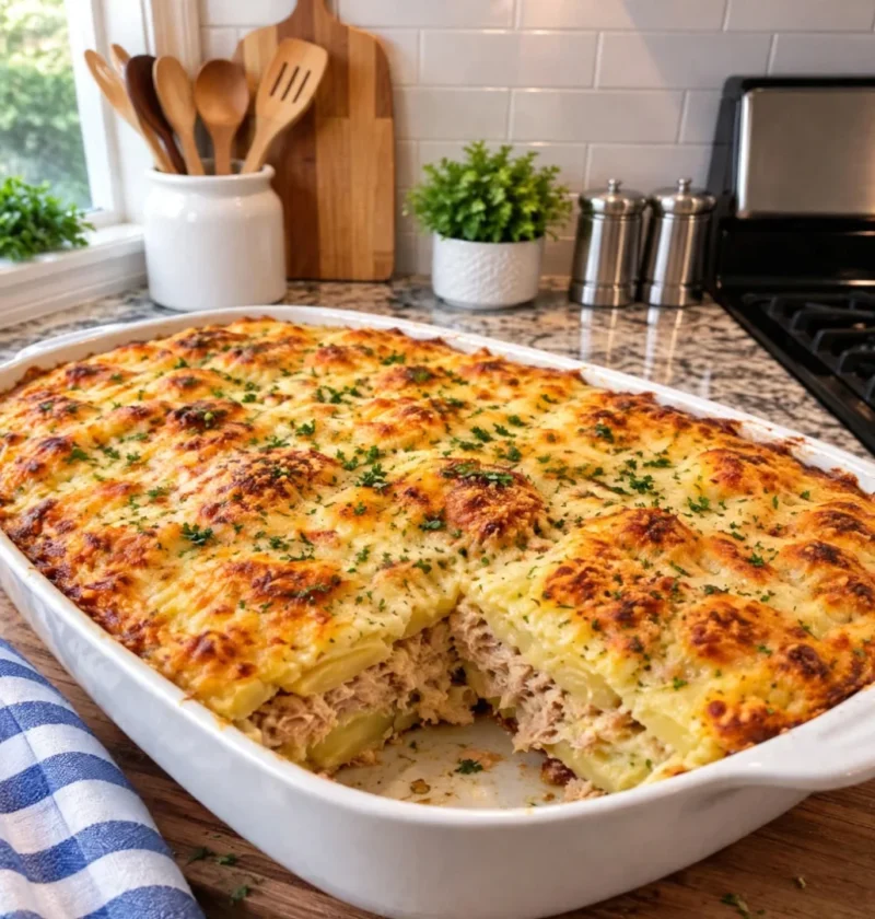 Potato Casserole with Tuna