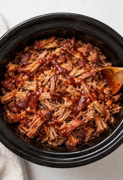 Slow Cooker BBQ Pulled Pork