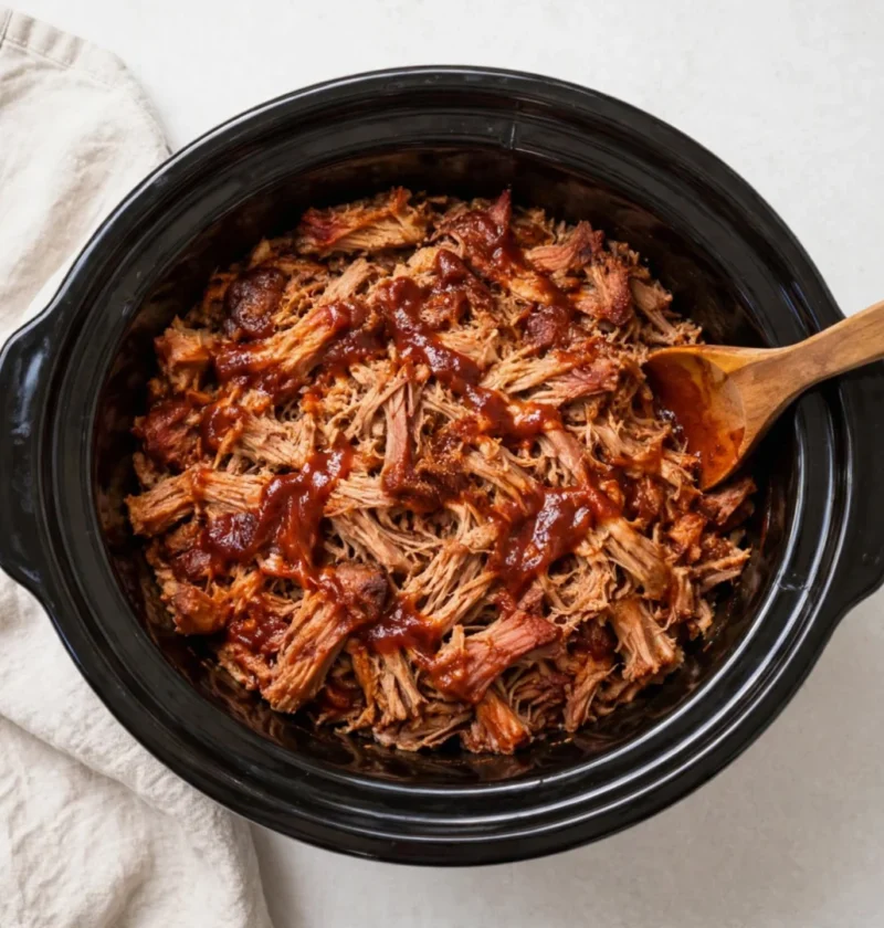 Slow Cooker BBQ Pulled Pork