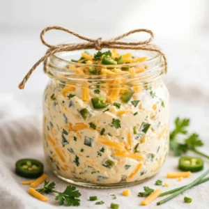Spicy Jalapeño Cheddar Cream Cheese Spread that Delights