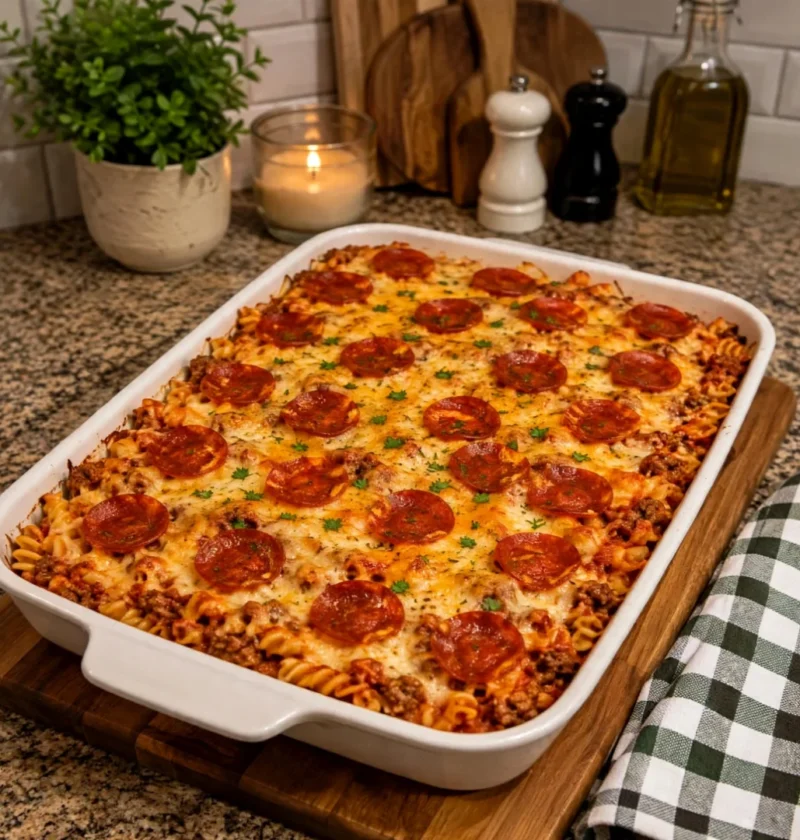 Baked Pizza Casserole