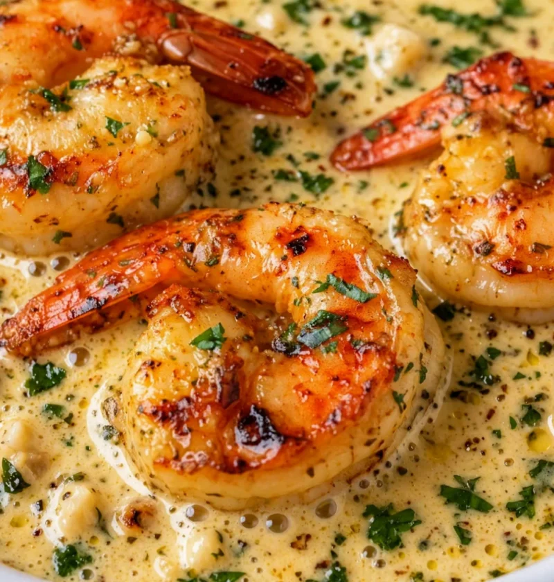 Creamy Garlic Shrimp