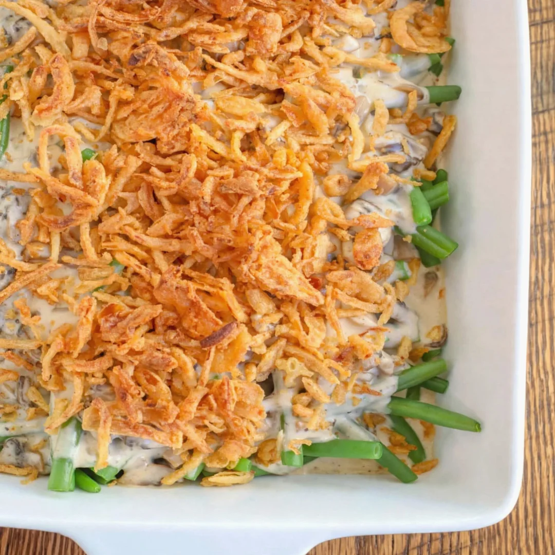 Fresh Green Bean Casserole