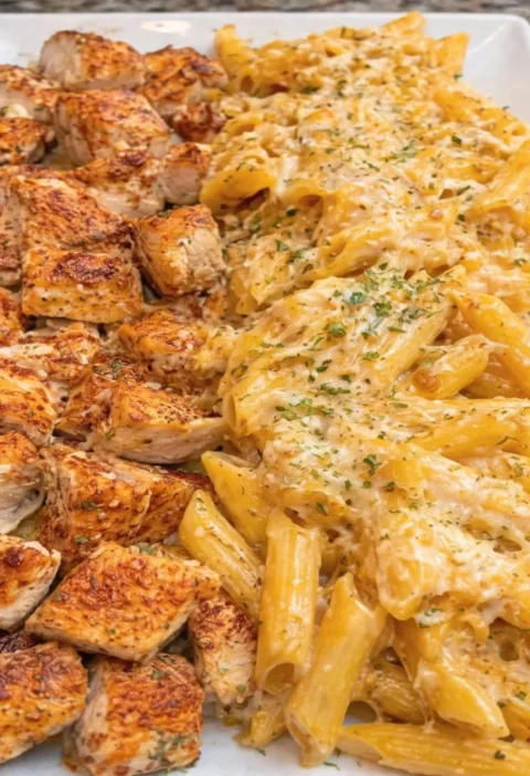 Garlic Butter Chicken Penne