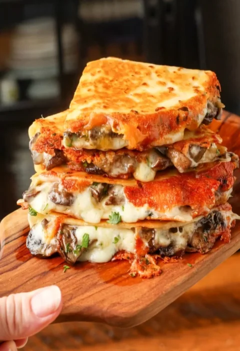 Mushroom Quesadilla