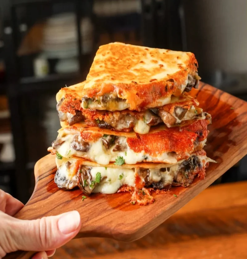 Mushroom Quesadilla