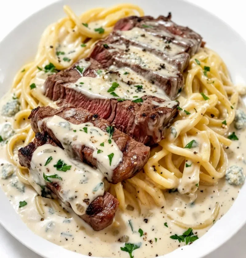 Olive Garden Steak Gorgonzola Alfredo