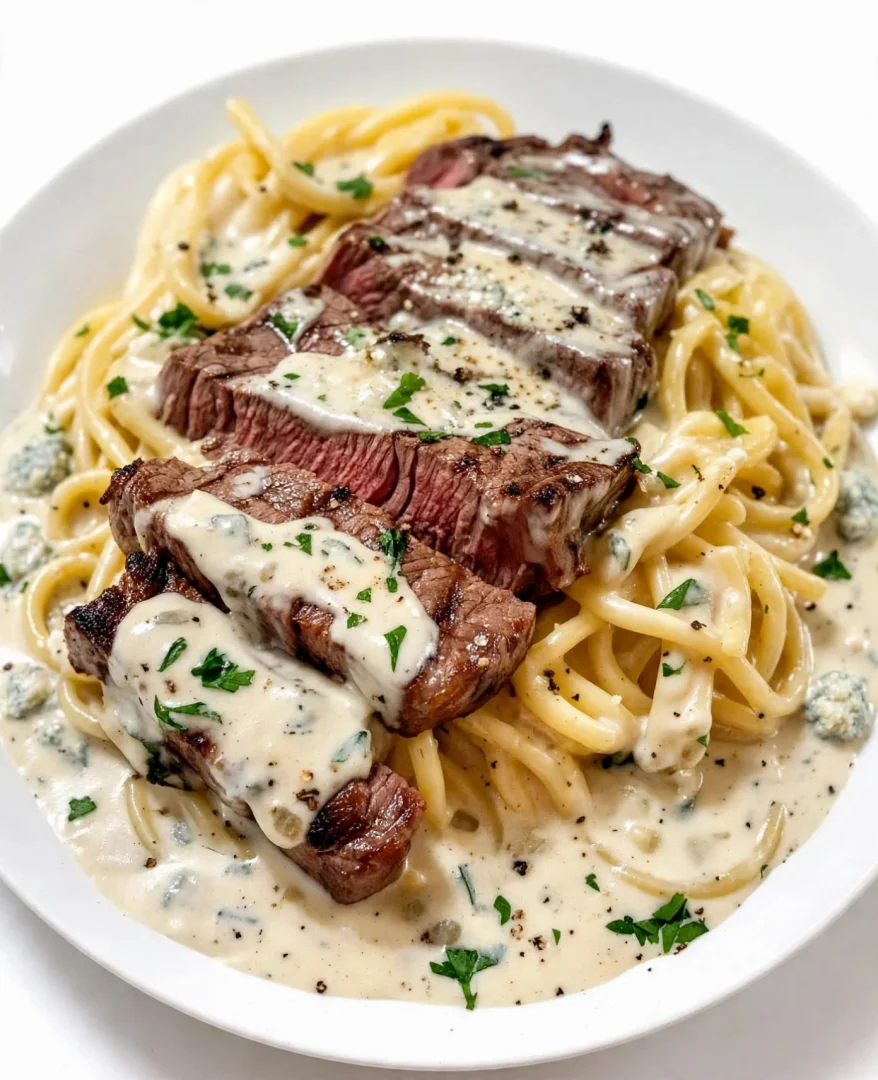 Olive Garden Steak Gorgonzola Alfredo