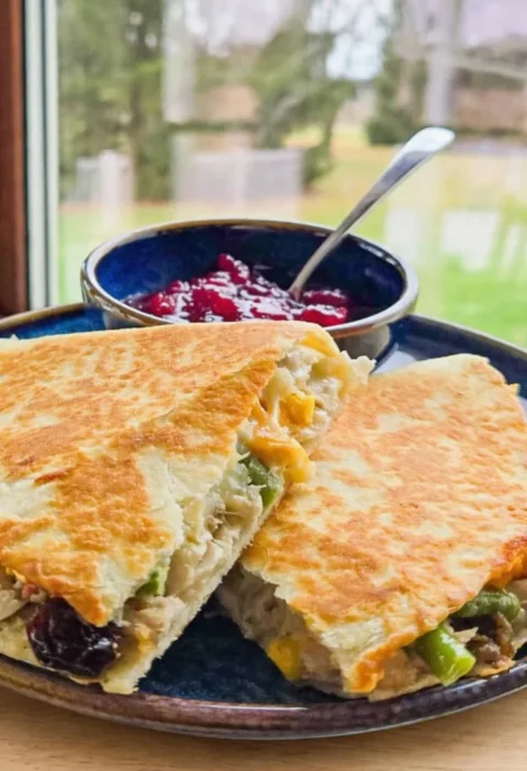Thanksgiving Quesadilla