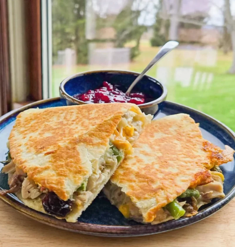 Thanksgiving Quesadilla