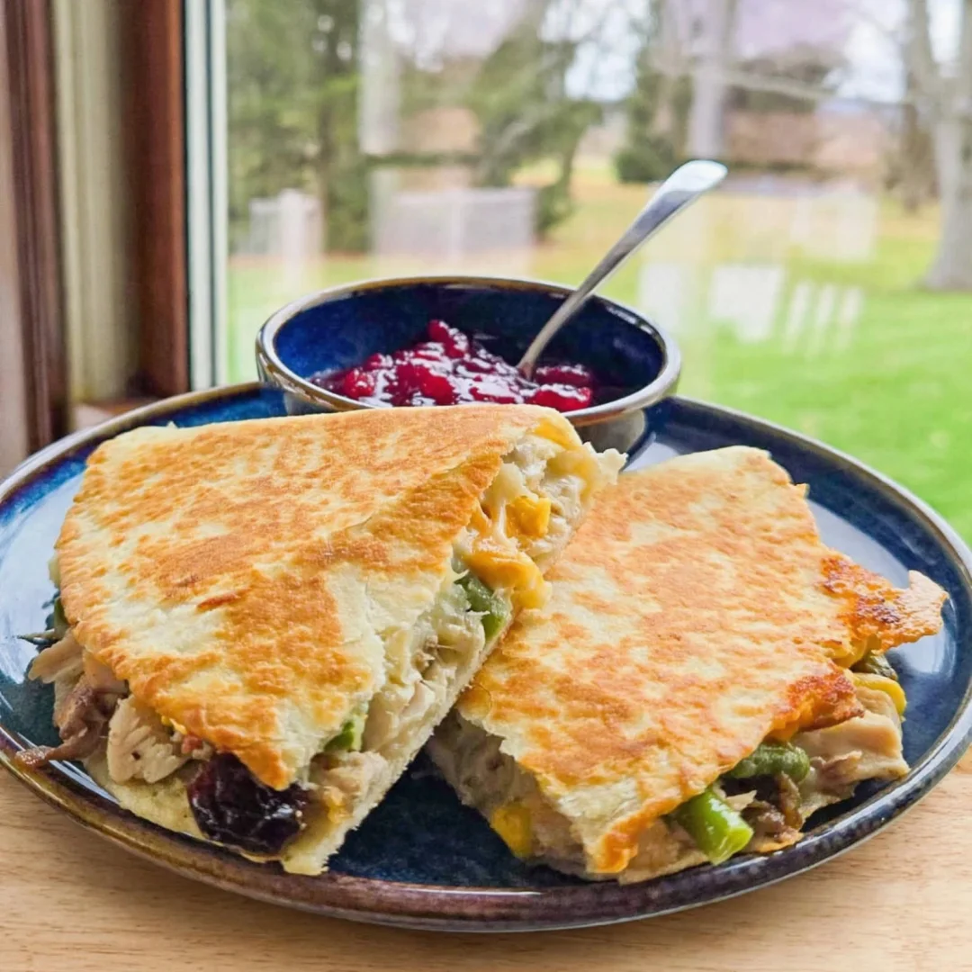 Thanksgiving Quesadilla